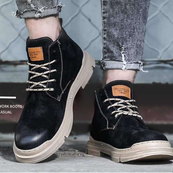 Men's Lace-up Trendy Martin Boots BK-20295 - Image 3