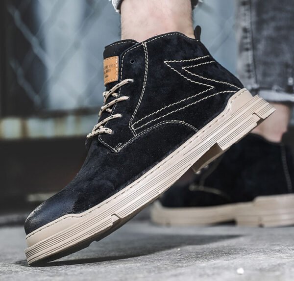Men's Lace-up Trendy Martin Boots BK-20295 - Image 4