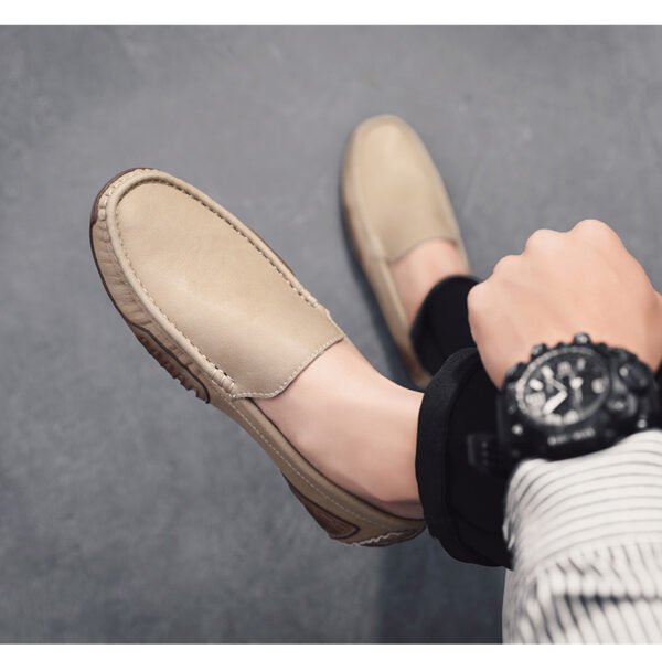 Men's Cowhide  Soft-soled Leather Shoes SAND-7700 - Image 3