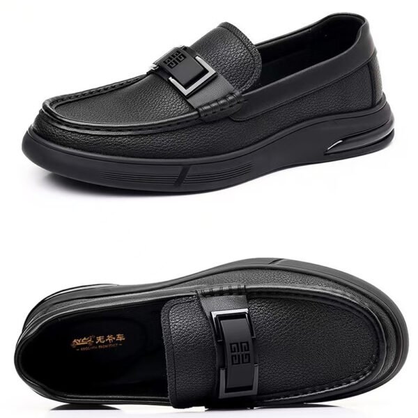 men's casual business hollow leather shoes BK-536 - Image 4