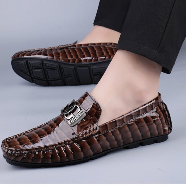 genuine leather men's shoes DBR-24708