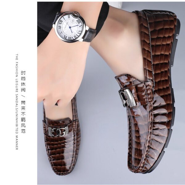 genuine leather men's shoes DBR-24708 - Image 4