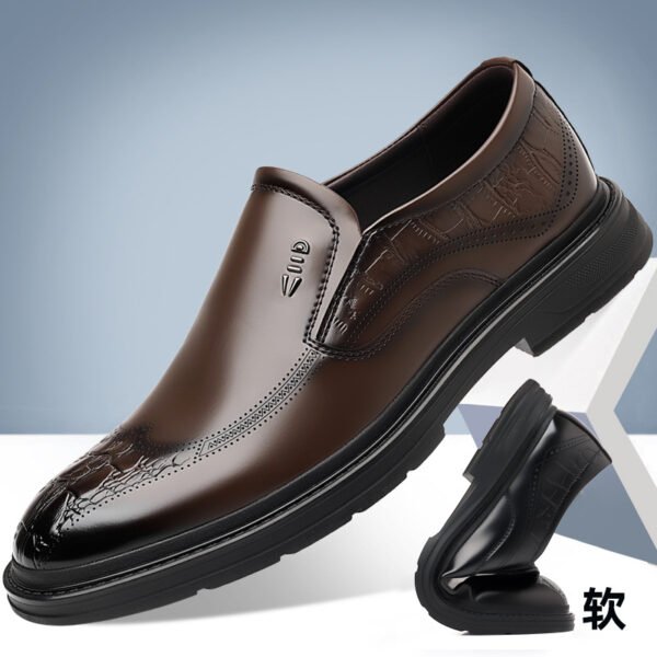 Genuine leather British style shoes BR-5901