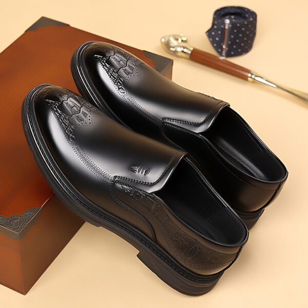 Genuine leather British style shoes BK-5901 - Image 2
