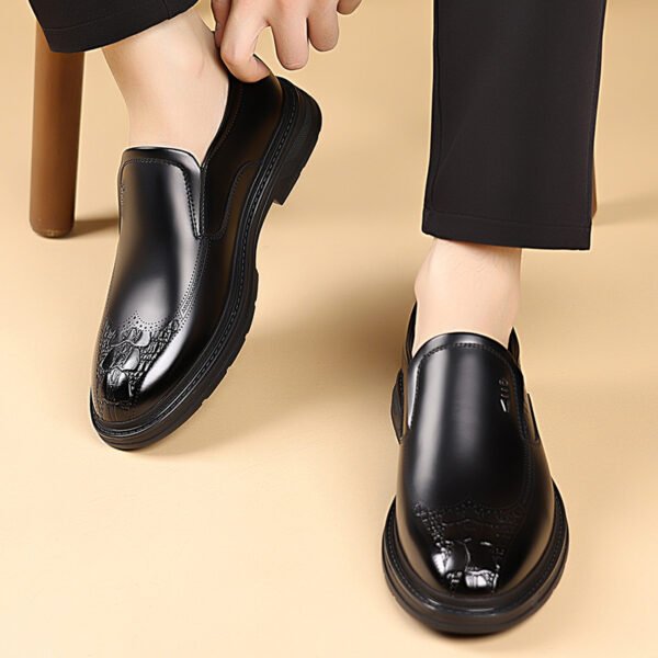 Genuine leather British style shoes BK-5901