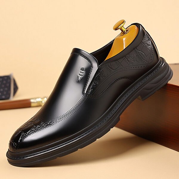 Genuine leather British style shoes BK-5901 - Image 3