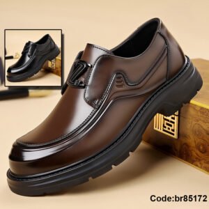 Thick-Soled Men’s Genuine Leather Shoes BR-85172